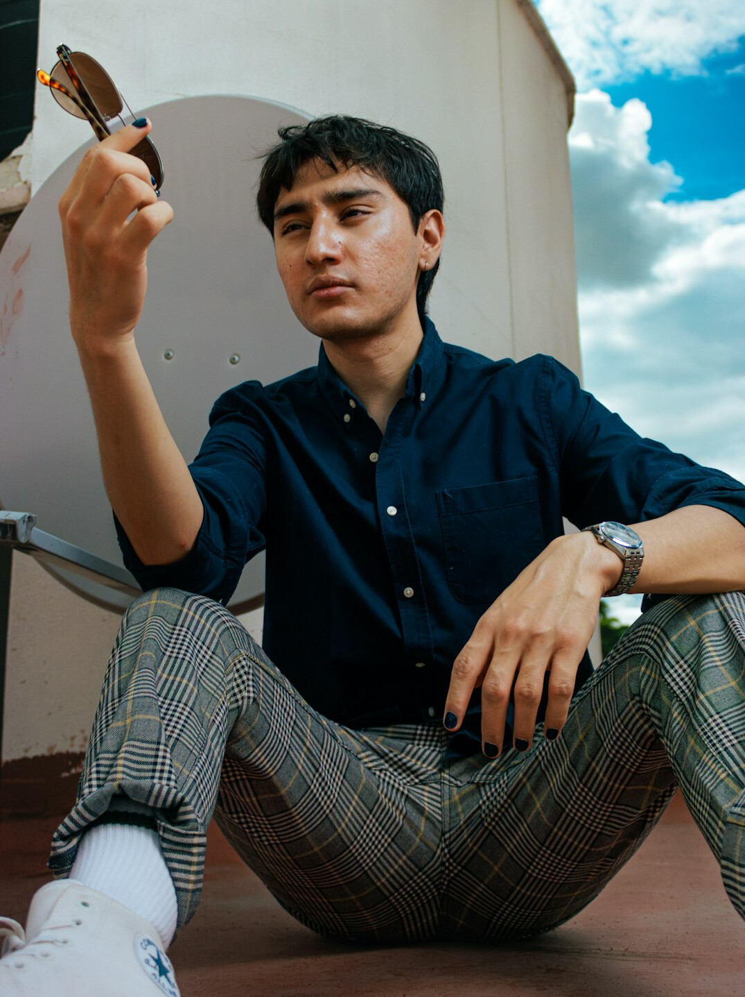 Portrait of a Polish male photo editor and reporter
